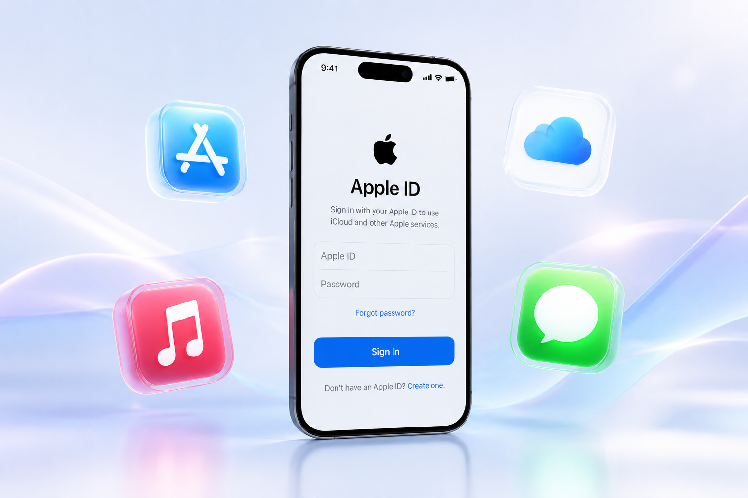 سرویس Apple ID وب‌ران