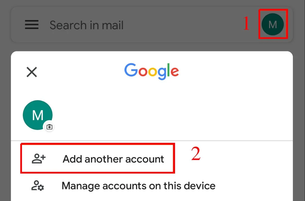 روش ساخت اکانت جیمیل از طریق برنامه Gmail در گوشی اندروید